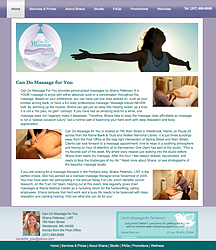 Can Do Massage For You Website