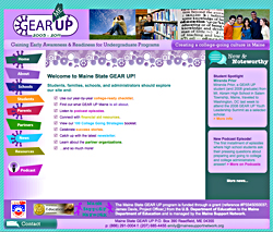 Maine State GEAR UP Website
